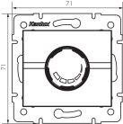 Kapcsoló / LED dimmer LOGI