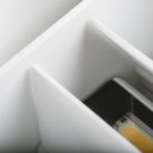 Kanlux 7W, 510 lm, 4000K, IP54, fehér színű, alumínium házas, kültéri homlokzati lámpatest, REKA LED- két oldalról világító, állítható világítási iránnyal