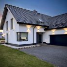 Kanlux 7W, 510 lm, 4000K, IP54, fehér színű, alumínium házas, kültéri homlokzati lámpatest, REKA LED- két oldalról világító, állítható világítási iránnyal