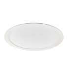 Kanlux süllyesztett lámpatest, 24W, 1680 lm, Ø296 mm, 110°, 4000K, IP44, kerek, fehér, alumínium házas, ROUNDA V2LED