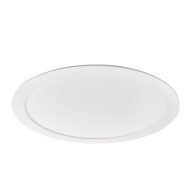   Kanlux süllyesztett lámpatest, 24W, 1680 lm, Ø296 mm, 110°, 4000K, IP44, kerek, alumínium házas, ROUNDA V2LED