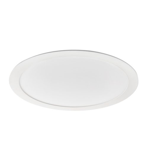 Kanlux süllyesztett lámpatest, 24W, 1680 lm, Ø296 mm, 110°, 4000K, IP44, kerek, fehér, alumínium házas, ROUNDA V2LED