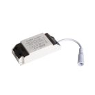 Kanlux süllyesztett lámpatest, 24W, 1680 lm, Ø296 mm, 110°, 4000K, IP44, kerek, fehér, alumínium házas, ROUNDA V2LED