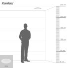 Kanlux süllyesztett lámpatest, 24W, 1680 lm, Ø296 mm, 110°, 4000K, IP44, kerek, fehér, alumínium házas, ROUNDA V2LED