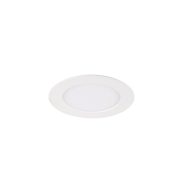   Kanlux süllyesztett lámpatest, 6W, 330 lm, Ø120 mm, 110°, IP44, kerek, alumínium házas, ROUNDA V2LED