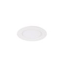 Kanlux süllyesztett lámpatest, 6W, 300 lm, Ø120 mm, 110°, 3000K, IP44, kerek, fehér, alumínium házas, ROUNDA V2LED
