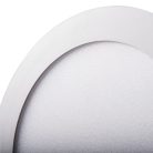 Kanlux süllyesztett lámpatest, 6W, 300 lm, Ø120 mm, 110°, 3000K, IP44, kerek, fehér, alumínium házas, ROUNDA V2LED