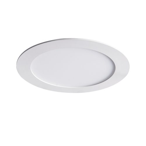 Kanlux süllyesztett lámpatest, 18W, 1260 lm, Ø220 mm, 110°, 4000K, IP44, kerek, fehér, alumínium házas, ROUNDA V2LED