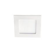   Kanlux süllyesztett lámpatest, 6W, 330 lm, 120x120 mm, 110°, 4000K, IP44, szögletes, fehér, alumínium házas, KATRO V2LED