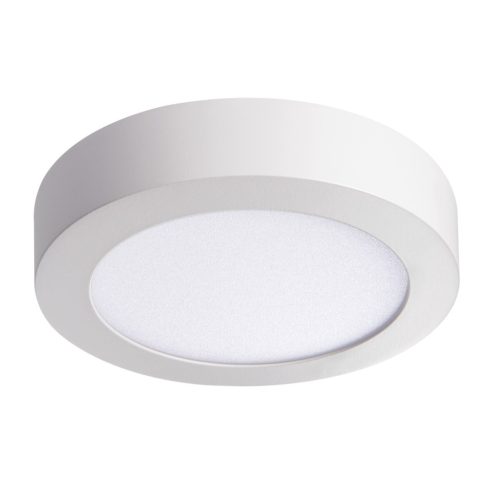 Kanlux felületre szerelhető lámpatest, 12W, 780 lm,Ø170 mm, 110°, 4000K, IP20, kerek, fehér, CARSA V2LED