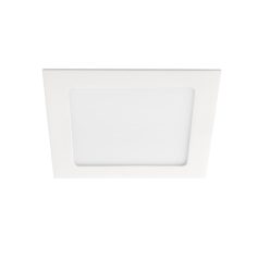   Kanlux süllyesztett lámpatest, 12W, 780 lm, 170x170 mm, 110°, 4000K, IP44, szögletes, fehér, alumínium házas, KATRO V2LED