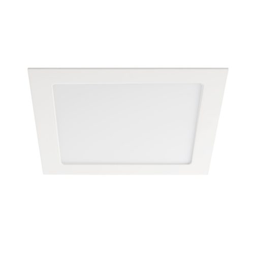 Kanlux süllyesztett lámpatest, 18W, 1260 lm, 225x225 mm, 110°, 4000K, IP44, szögletes, fehér, alumínium házas, KATRO V2LED