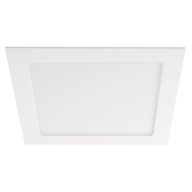   Kanlux süllyesztett lámpatest, 24W, 1680 lm, 225x225 mm, 110°, 4000K, IP44, szögletes, fehér, alumínium házas, KATRO V2LED