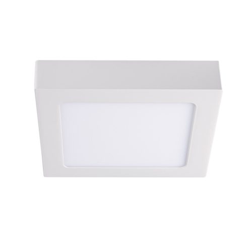 Kanlux felületre szerelhető lámpatest, 12W, 780 lm, 170x170 mm, 110°, 4000K, IP20, szögletes, fehér, KANTI V2LED