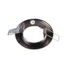 Kanlux Gx5,3, 12V, IP20, Ø82 mm, grafit/nikkel, alumínium házas, kerek mennyezeti spot lámpatest, HORN