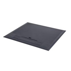   Kanlux, antracit, padlóba süllyesztett BIURO+ padlódoboz, 250V AC/16A, IP20, 110x225x245 mm, 12 modul, Logi – kábelrendezéshez