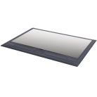 Kanlux, rozsdamentes acél, padlóba süllyesztett BIURO+ padlódoboz, 250V AC/16A, IP20, 95x231x321mm, 16 modul, 8xM45, Logi – kábelrendezéshez