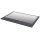 Kanlux, rozsdamentes acél, padlóba süllyesztett BIURO+ padlódoboz, 250V AC/16A, IP20, 95x231x321mm, 16 modul, 8xM45, Logi – kábelrendezéshez