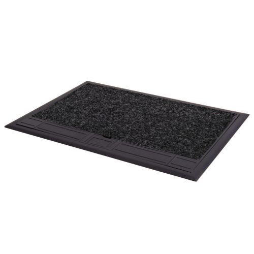 Kanlux, rozsdamentes acél, padlóba süllyesztett BIURO+ padlódoboz, 250V AC/16A, IP20, 95x231x321mm, 16 modul, 8xM45, Logi – kábelrendezéshez