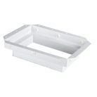 Kanlux 343x435x200 mm, 1000g, acél, BIURO süllyesztődoboz padlódobozokhoz, BIURO+ 04-0072-100 – elektromos szerelvények rejtett telepítéséhez