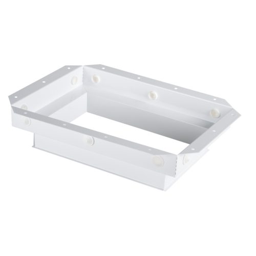 Kanlux 343x435x200 mm, 1000g, acél, BIURO süllyesztődoboz padlódobozokhoz, BIURO+ 04-0072-100 – elektromos szerelvények rejtett telepítéséhez