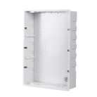 Kanlux 230/400V AC, 63A, 18P, 145x605x435 mm, fehér, KDB elosztódoboz, KDB-F54P-M – nem éghető felületre szerelhető kapcsolószekrény