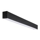 Kanlux G13, 69x1240mm, fekete, alumínium házas linerális lámpatest, ALIN 4LED NT