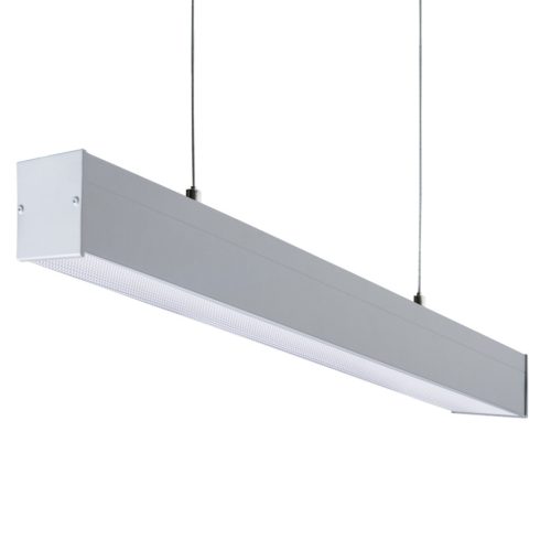 Kanlux G13, 69x1540 mm, ezüst, alumínium házas linerális lámpatest, ALIN 4LED