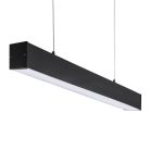 Kanlux G13, 69x1240 mm, fekete, alumínium házas linerális lámpatest, ALIN 4LED