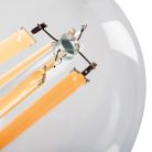 Kanlux XLED 7W, 810 lm, 6500K, 320°, E27, A60, hideg fehér LED fényforrás - hagyományos izzó, széles fényelosztás