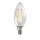 Kanlux XLED 2,5W, 250 lm, 2700K, 320°, C35, E14, meleg fehér LED fényforrás - hagyományos izzó alakú, széles fényeloszlás