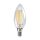Kanlux XLED 4,5W, 470 lm, 2700K, 320°, C35, E14, meleg fehér LED fényforrás - hagyományos izzó alakú, széles fényeloszlás