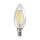 Kanlux XLED 4,5W, 470 lm, 4000K, 320°, C35, E14, természetes fehér LED fényforrás - hagyományos izzó alakú, széles fényeloszlás
