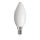 Kanlux XLED 4,5W, 470 lm, 2700K, 320°, C35, E14, meleg fehér LED fényforrás - hagyományos izzó alakú, széles fényeloszlás, matt borítással
