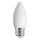 Kanlux XLED 6W, 810 lm, 2700K, 320°, C35, E27, meleg fehér LED fényforrás - hagyományos izzó alakú, széles fényeloszlás, matt borítással