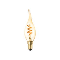   Kanlux XLED 2,5W, 135 lm, 1800K, 320°, C35T, E14, meleg fehér LED fényforrás - hagyományos izzó alakú, széles fényeloszlás