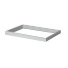 Kanlux 300x600x45 mm, 1788g, ezüst, acél BRAVO kiemelő keret, ADTR 3060 SR – LED panel adapter kiemeléshez