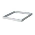 Kanlux 600x600x65 mm, 1352g, ezüst, acél BRAVO kiemelő keret, ADTR-H 6060 SR – LED panel adapter kiemeléshez