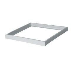   Kanlux 600x600x65 mm, 1352g, ezüst, acél BRAVO kiemelő keret, ADTR-H 6060 SR – LED panel adapter kiemeléshez