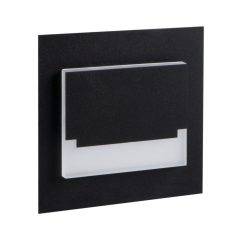   Kanlux 0,8W, 14 lm, 12V, 4000K, 75x75 mm természetes fehér süllyeszthető szögletes rozsdamentes acél lépcsővilágító - 50 000 h élettartam