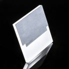 Kanlux 0,8W, 14 lm, 12V, 4000K, 75x75 mm természetes fehér süllyeszthető szögletes rozsdamentes acél lépcsővilágító - 50 000 h élettartam