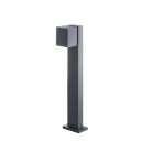 Kanlux kerti lámpatest GU10 foglalattal, 500 mm, IP44, szögletes, antracit, alumínium, GORI