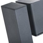 Kanlux kerti lámpatest GU10 foglalattal, 800 mm, IP44, szögletes, antracit, alumínium, GORI