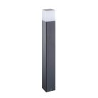 Kanlux kerti lámpatest E27 foglalattal, 800 mm, IP44, szögletes, antracit, alumínium, VADRA