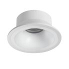 Kanlux Ø102 mm, GU10, IP20, matt fehér színű, alumínium házas, kerek spot lámpa keret, IMINES