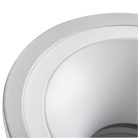 Kanlux Ø102 mm, GU10, IP20, matt fehér színű, alumínium házas, kerek spot lámpa keret, IMINES