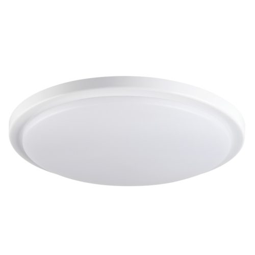 Kanlux 24W, 2200 lm, 4000K, IP54, RA80, Ø288 mm, fehér, műanyag házas, kerek, természetes fehér LED mennyezeti lámpatest, ORTE LED