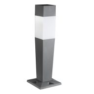   Kanlux kerti lámpatest E27 foglalattal, 770 mm, IP54, szögletes, grafit, műanyag házas, INVO OP