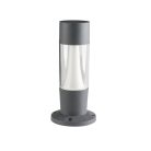 Kanlux kerti lámpatest GU10 foglalattal, 470 mm, IP54, henger alakú, grafit, műanyag, INVO TR