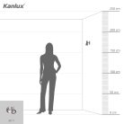 Kanlux GU10, ezüst/rézszínű, acél házas, Ø65 mm fali-mennyezeti lámpatest, MILENO - vízszintesen, függőlegesen állítható